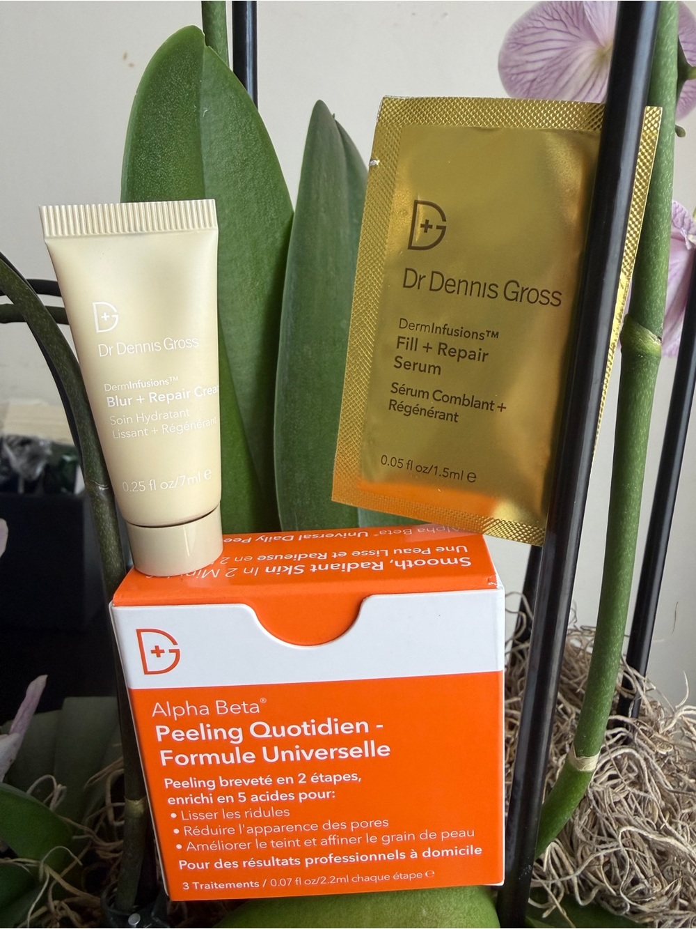 Dr Dennis Gross Skincare Mini Set - Peach & Orange - Picture 2 of 4